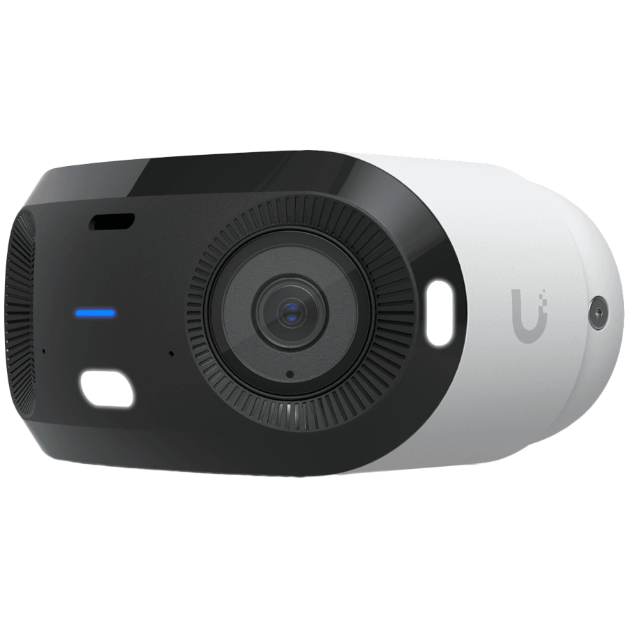 UBIQUITI UVC-G6-180-W Indoor/outdoor dual sensor 16MP 20 FPS PoE+ camera, with a Multi-TOPS AI Engine and panoramic 180 cover