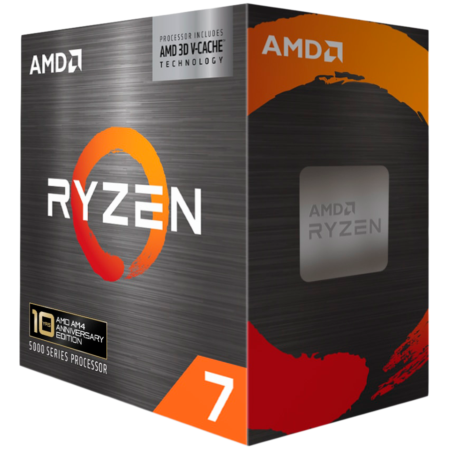 AMD CPU Desktop Ryzen 7 8C/16T 5800X3D (4.5GHz,100MB,105W,AM4) Box