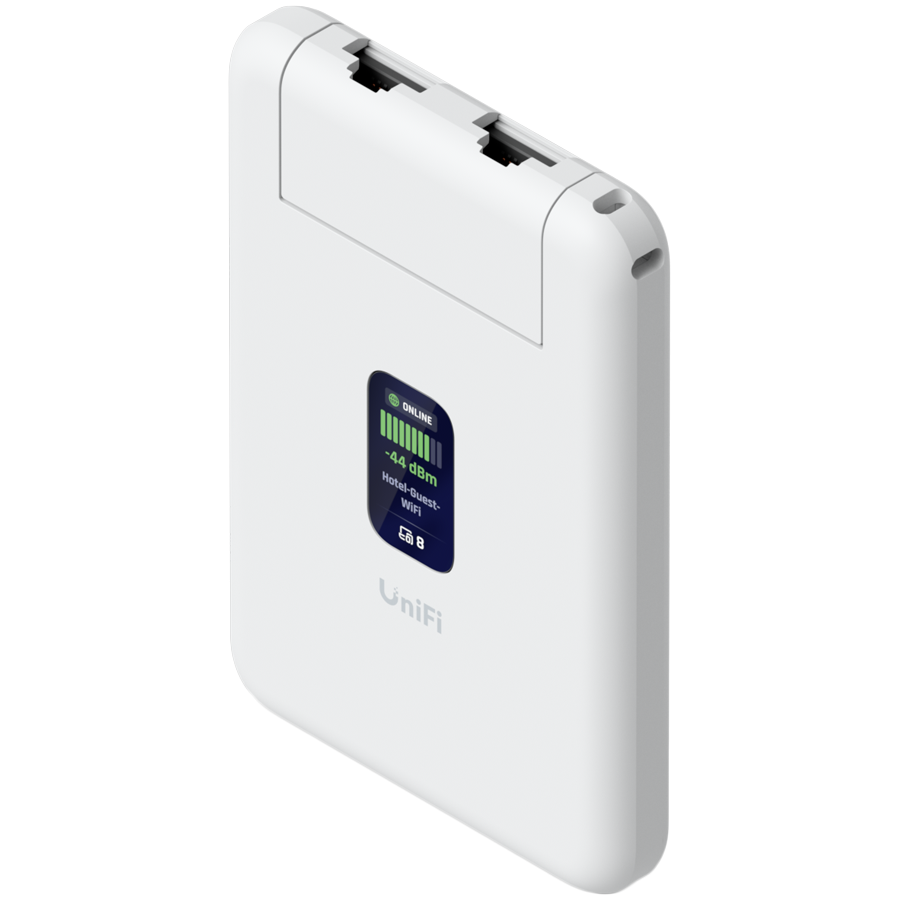 Ubiquiti UTR UniFi Travel Router ultra-slim travel router that instantly extends your UniFi Network wherever you are, bringin