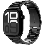 Link Bracelet 2 44, 45, 46, 49mm One Size, Black — VONMAHLEN