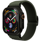 Classic Nylon Loop 44, 45, 46, 49mm One Size, Olive Black — VONMAHLEN