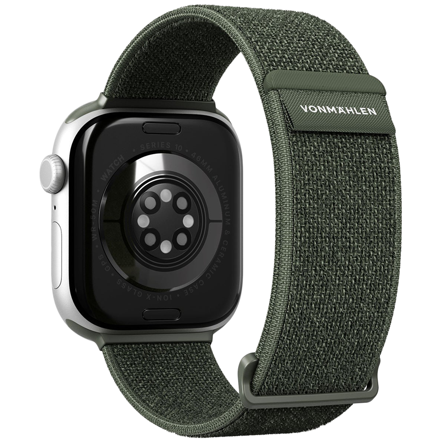 Fitness Loop 2 40, 41, 42mm One Size, Olive — VONMAHLEN