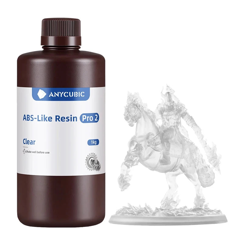 ANYCUBIC ABS-Like Resin Pro 2 (Transparent) - Image 1