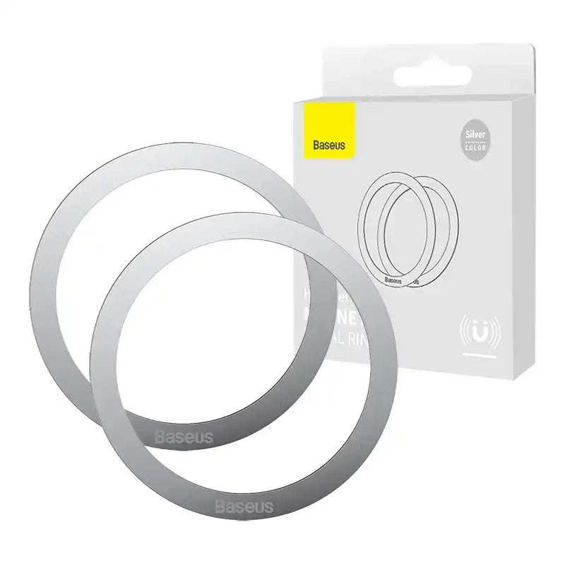 Baseus Halo Magnetic Ring for phones, , MagSafe (Silver) - Product Image 5
