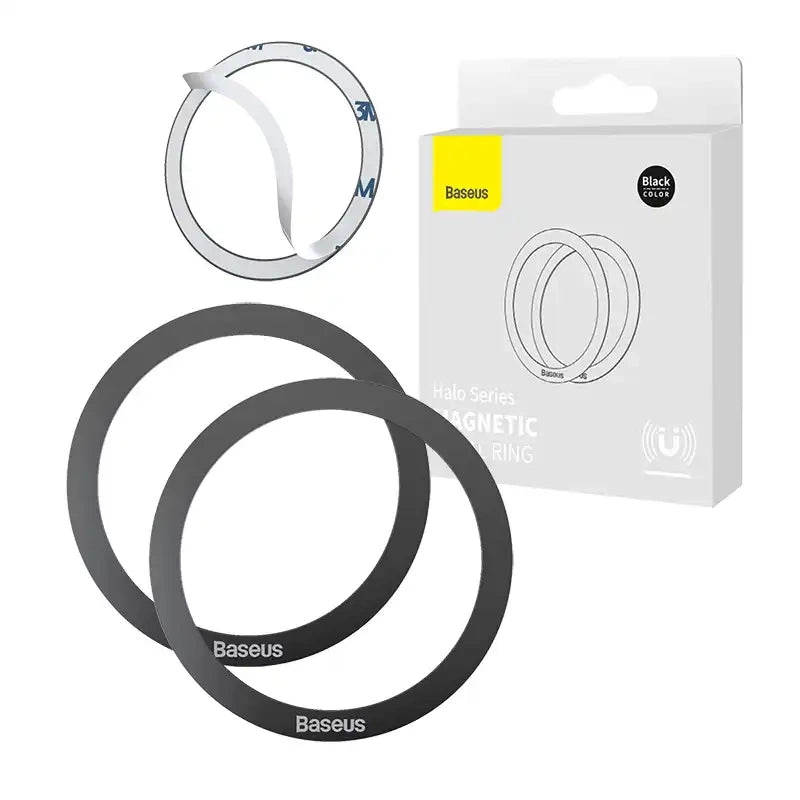 Baseus Halo Magnetic Ring for phones, , MagSafe (black) - Product Image 6