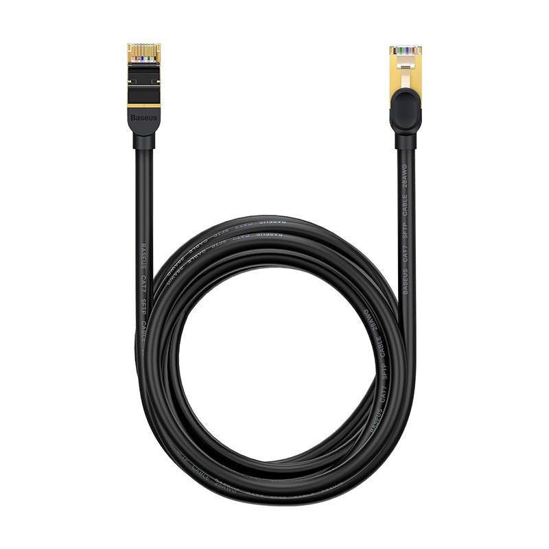 Baseus Ethernet RJ45, 10Gbps, 5m network cable (black) - Product Image 2