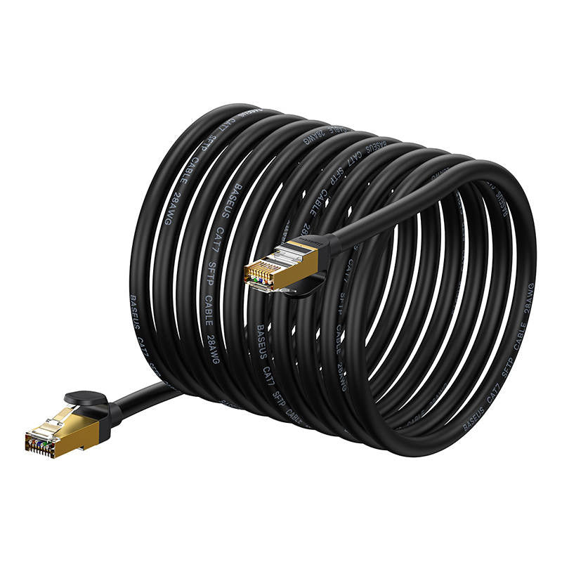 Baseus Ethernet RJ45, 10Gbps, 20m network cable (black) - Product Image 3