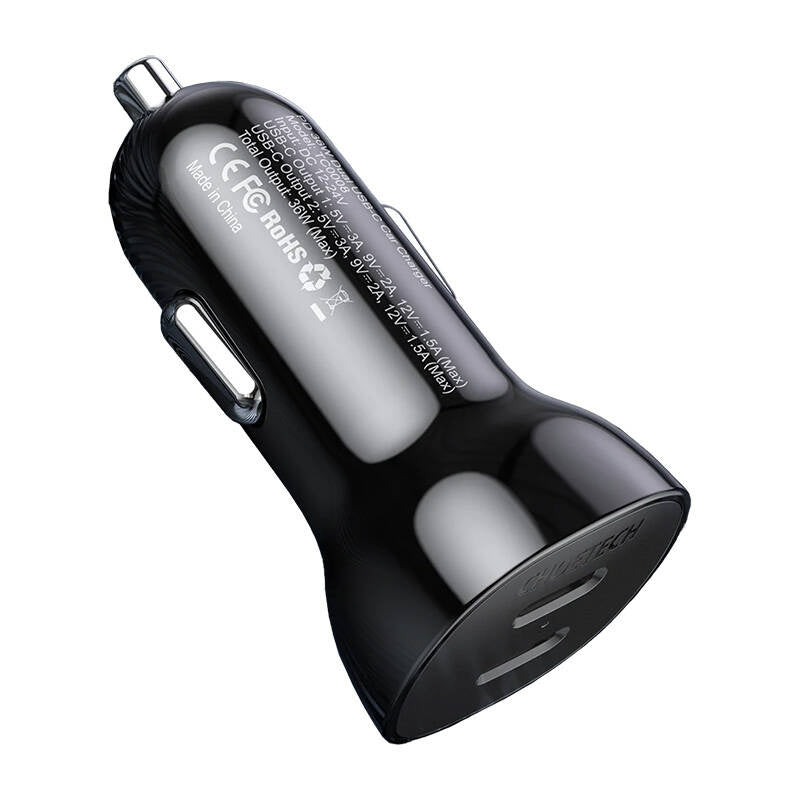 Car charger Choetech TC0008 40W 2x USB-C - Product Image 2