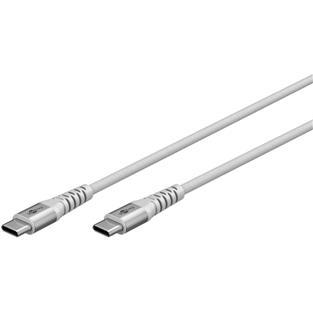Goobay | USB-C Supersoft Textile Cable with Metal Plugs | 70193
