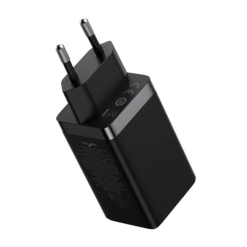 Wall charger Baseus GaN5 Pro 2xUSB-C + USB, 65W (black) - Product Image 4