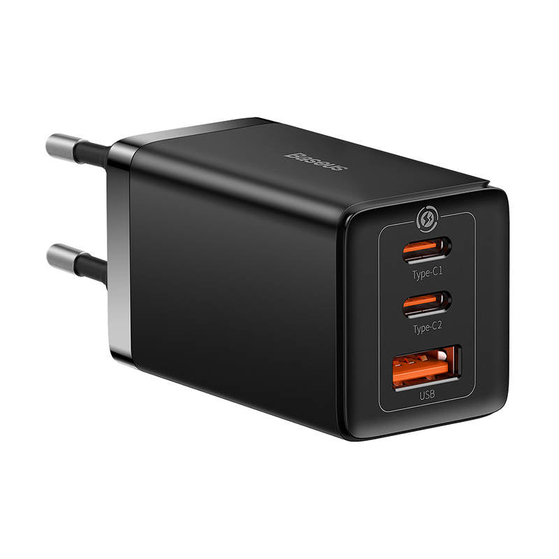 Wall charger Baseus GaN5 Pro 2xUSB-C + USB, 65W (black) - Product Image 6