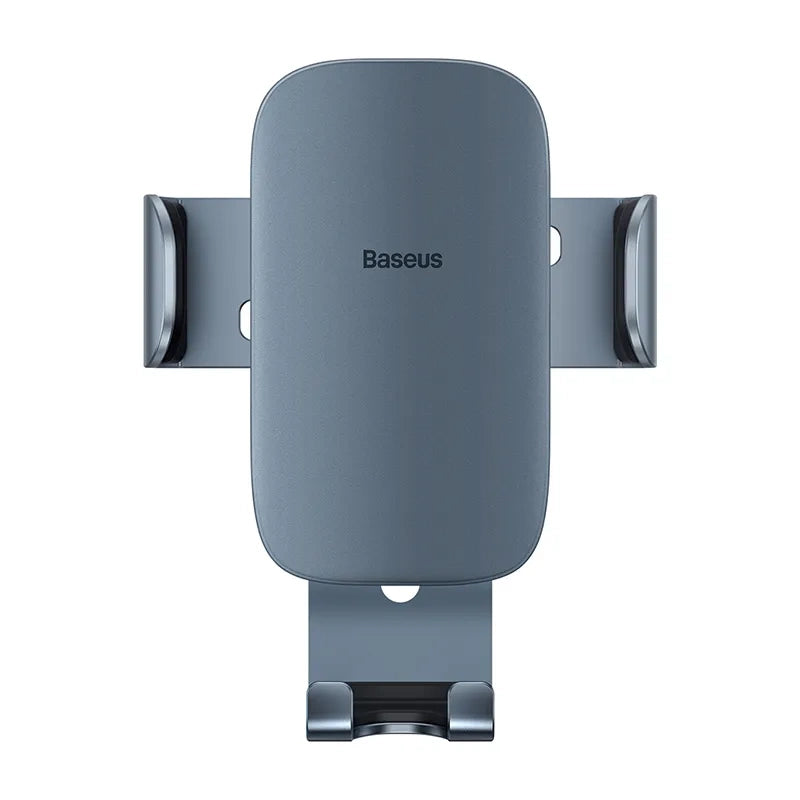 Baseus Metal Age II gravitational car phone holder to round ventilation grid (grey) - Product Image 1