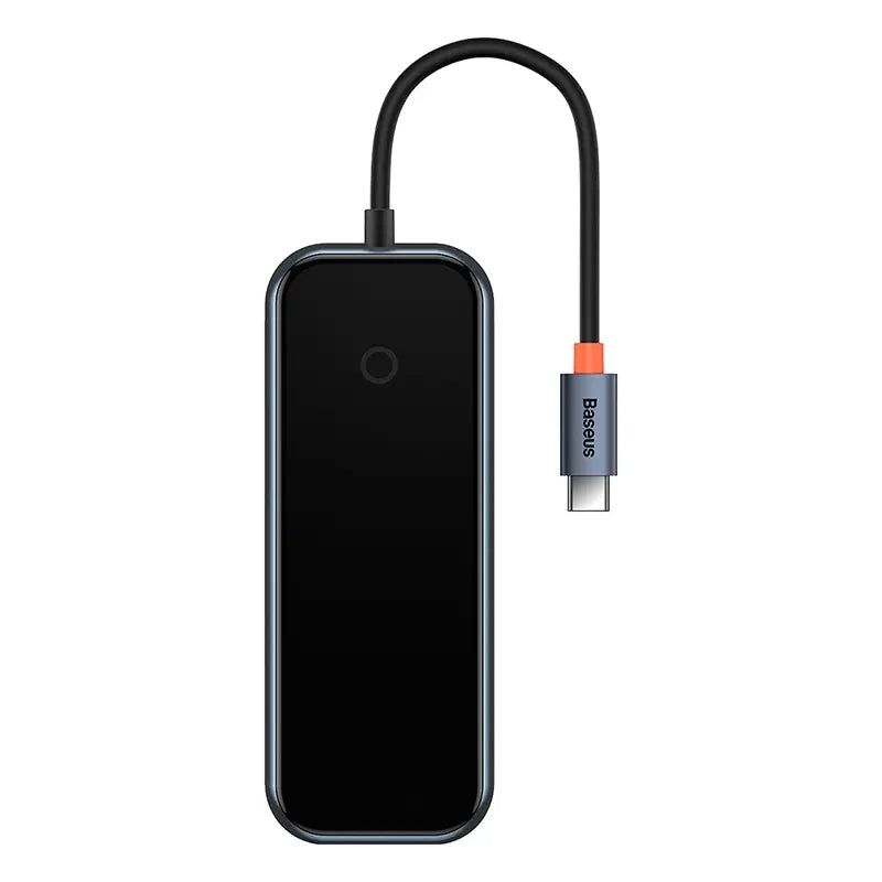 Hub 5in1 Baseus AcmeJoy series USB-C to 2xUSB 3.0 + USB 2.0 + USB-C PD + HDMI (dark grey) - Product Image 2