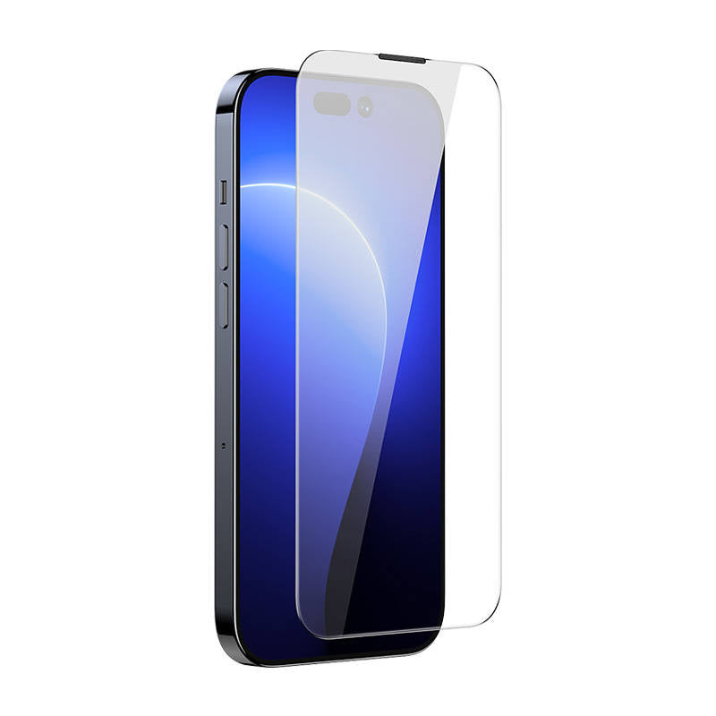 Baseus Crystal Tempered Glass Dust-proof 0.3mm for iPhone 14 Pro (2pcs) - Product Image 7