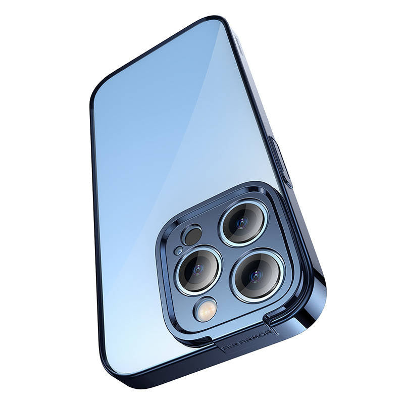 Baseus Glitter Transparent Case and Tempered Glass set for iPhone 14 Pro Max (blue) - Product Image 5