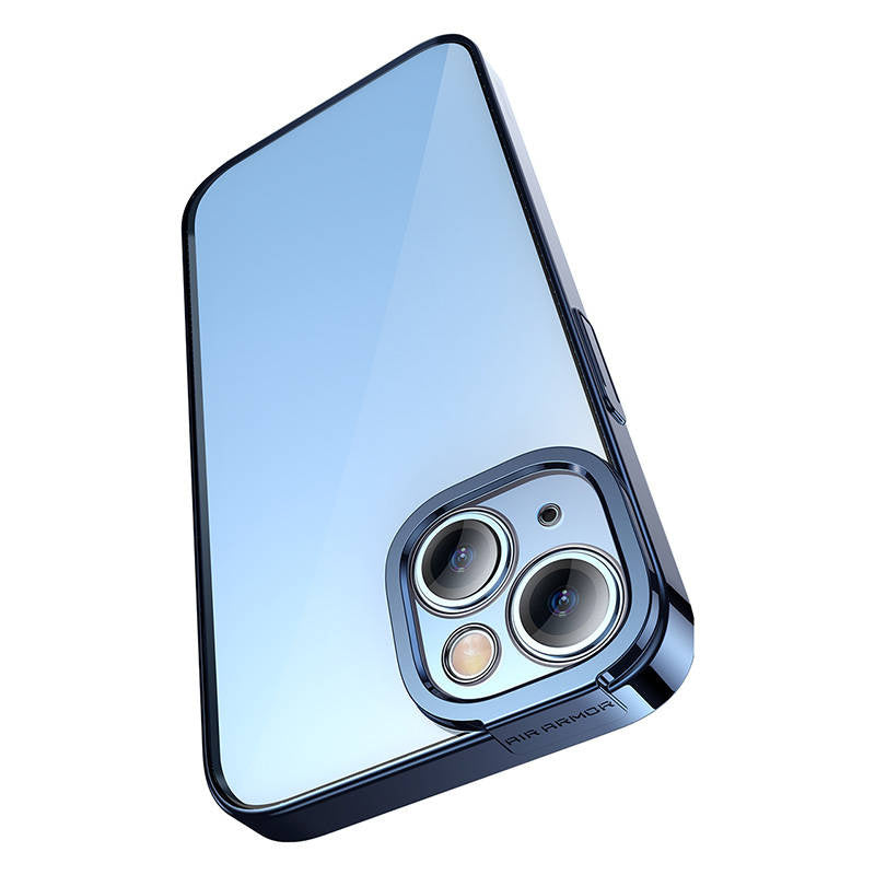 Baseus Glitter Transparent Case and Tempered Glass set for iPhone 14 Plus (blue) - Product Image 3