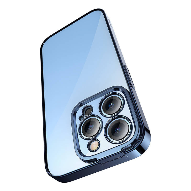 Baseus Glitter Transparent Case and Tempered Glass set for iPhone 14 Pro (blue) - Product Image 3
