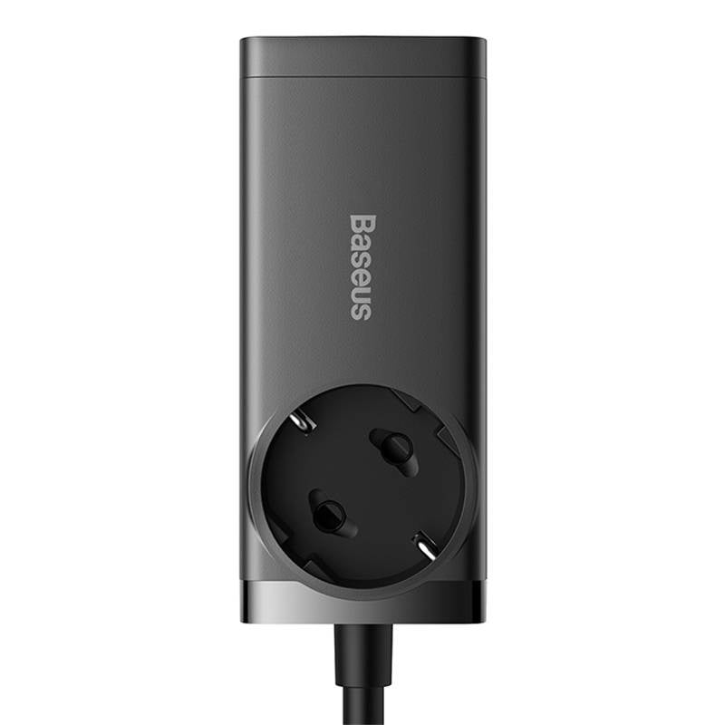 Baseus GaN3 Pro wall charger / powerstrip 2xUSB + 2xUSB-C + AC, 65W - Product Image 3
