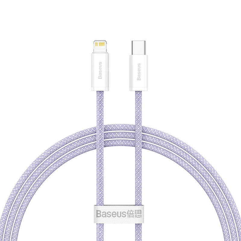 USB-C cable for Lightning Baseus Dynamic 2 Series, 20W, 1m (purple) - Product Image 2