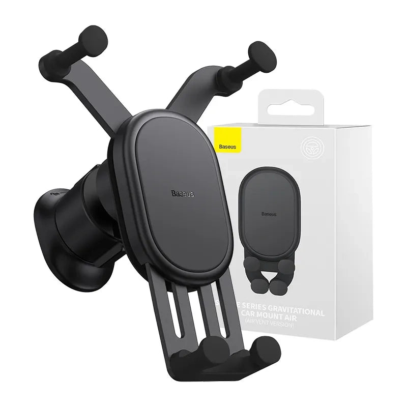 Baseus Stable Gravitational Car Phone Holder to Ventilation Grid (black) - Product Image 7