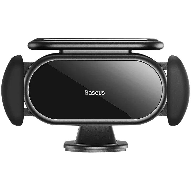 Solar Electric Car Phone Holder Baseus Steel Cannon Pro (Black) - Product Image 1