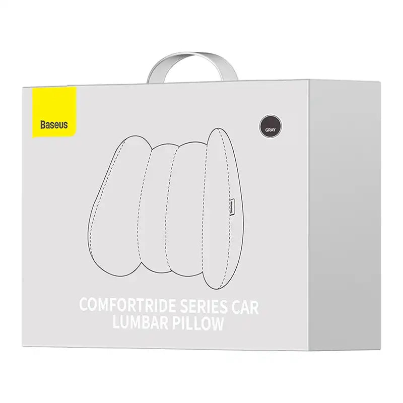 Car Lumbar Pillow Baseus Comfort Ride (Grey) - Product Image 6