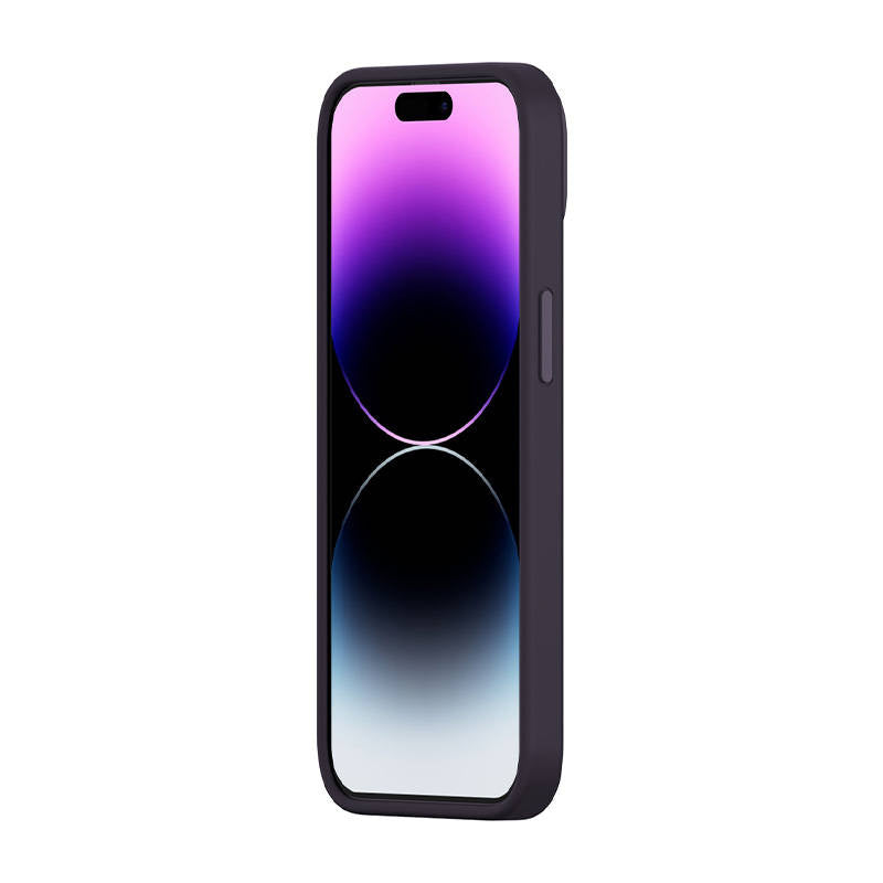 Baseus Liquid Silica Gel Case for iPhone 14 Pro (Elderberry)+ tempered glass + cleaning kit - Product Image 5