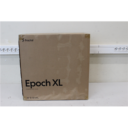 SALE OUT. Fractal Design Epoch XL Computer Case, White TG RGB Clear Tint | SALE OUT. Fractal Design Case | Epoch XL | Wh