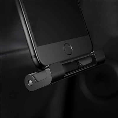Baseus Backseat Car Mount SUHZ-01 Car Headrest Holder for Tablets / Smartphones 4.7-12.9" - Black