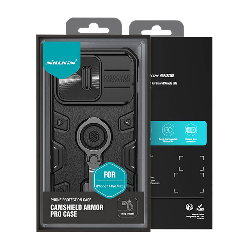 Case Nillkin CamShield Armor Pro for iPhone 14 Pro Max (black) - Product Image 3
