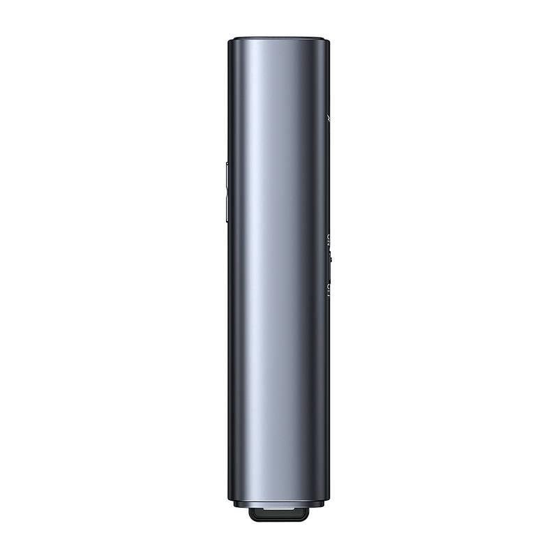 Baseus Orange Dot Multifunctionale remote control for presentation, with a green laser pointer - gray - Product Image 3