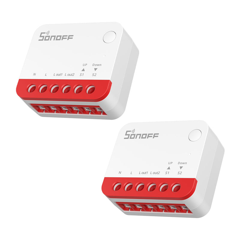 Smart ZigBee roller shutter switch Sonoff MINI-ZBRBS (2pak) - Image 1
