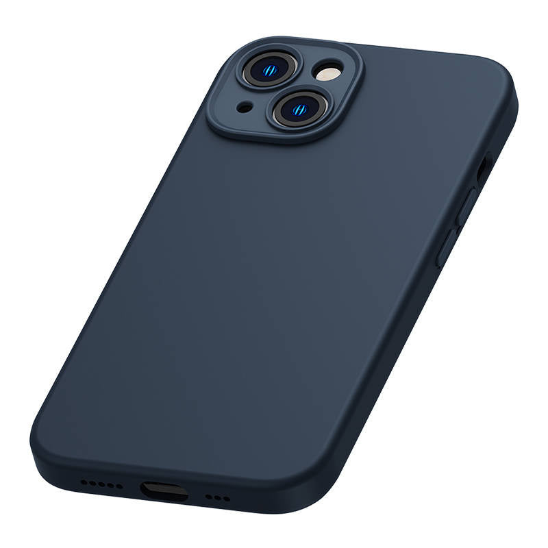 Baseus Liquid Silica Magnetic Case and Tempered Glass set for iPhone 14 Plus (blue) - Product Image 7