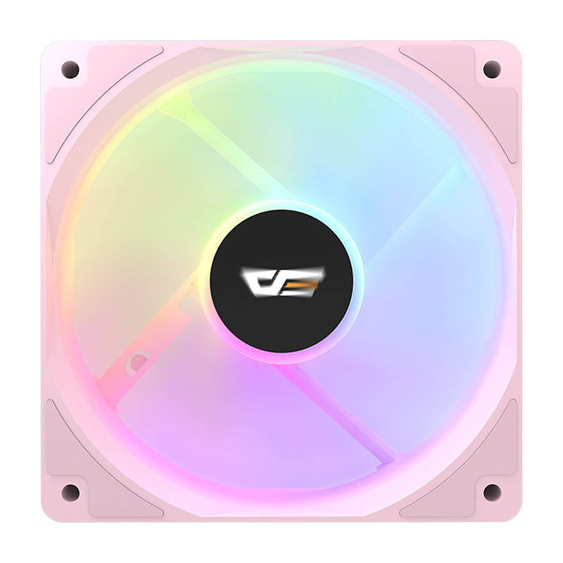 Computerlüfter Darkflash CL12 LED (120x120) (rosa)