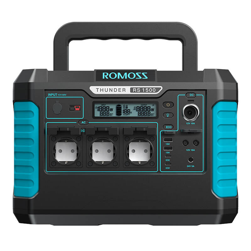 Portable Power Station Romoss RS1500 Thunder Series, 1500W, 1328Wh - Product Image 1