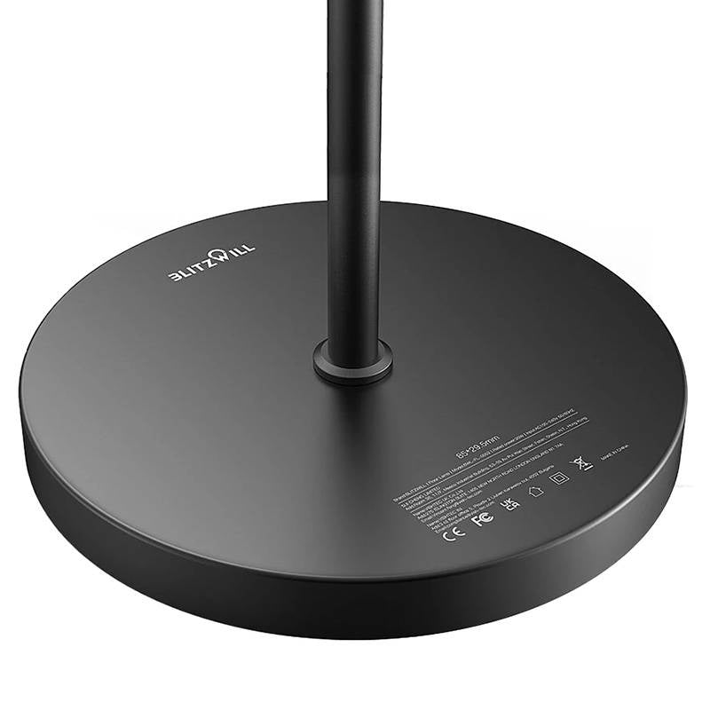 Doppelte Stehlampe mit Fernbedienung BlitzWill BWL-FL-0001, 36W (schwarz)