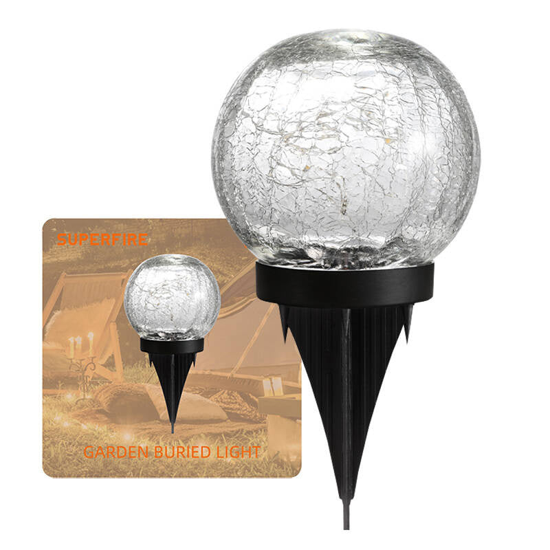 Garden solar lamp Superfire FF16-A, 600mAh - Product Image 2