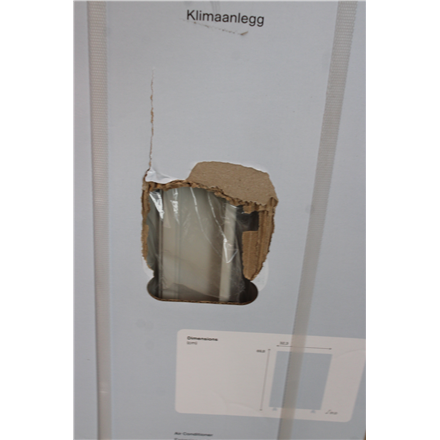 SALE OUT. | Mill MPAC5000 | Air Conditioner | Number of speeds 2 | White | DAMAGED PACKAGING, SCRATCHED PLASTIC PROTECTI