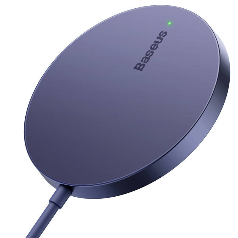 Magnetic Wireless Charger Baseus Simple Mini3 15W (Dusty purple) - Product Image 1