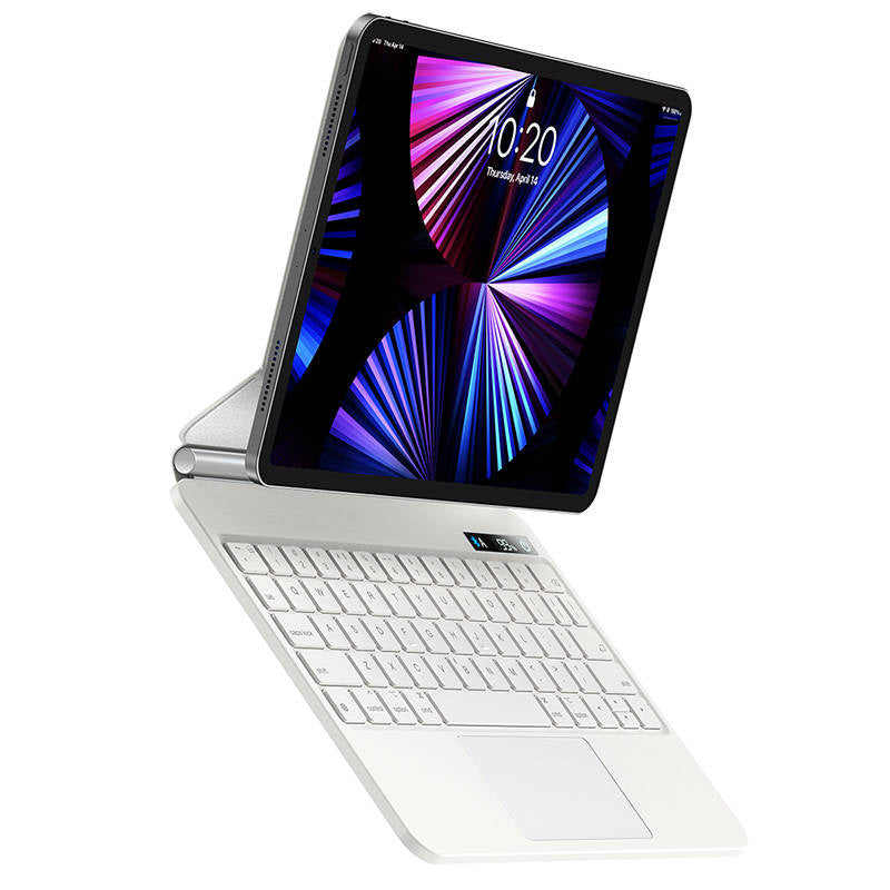 Case with keyboard for iPad Baseus Brilliance PRO 10, 10.9" (white) - Product Image 3