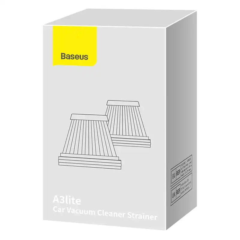 Baseus A3lite Car vacuum Cleaner filters 2 PCS (Black) - Product Image 6