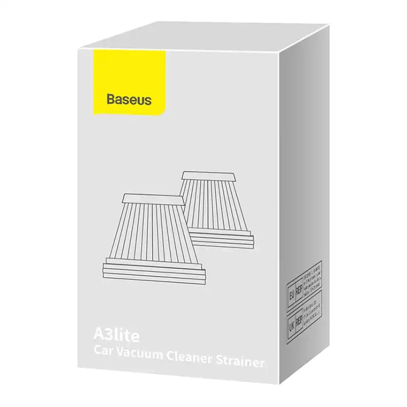 Baseus A3lite Car vacuum Cleaner filters 2 PCS (White) - Product Image 6