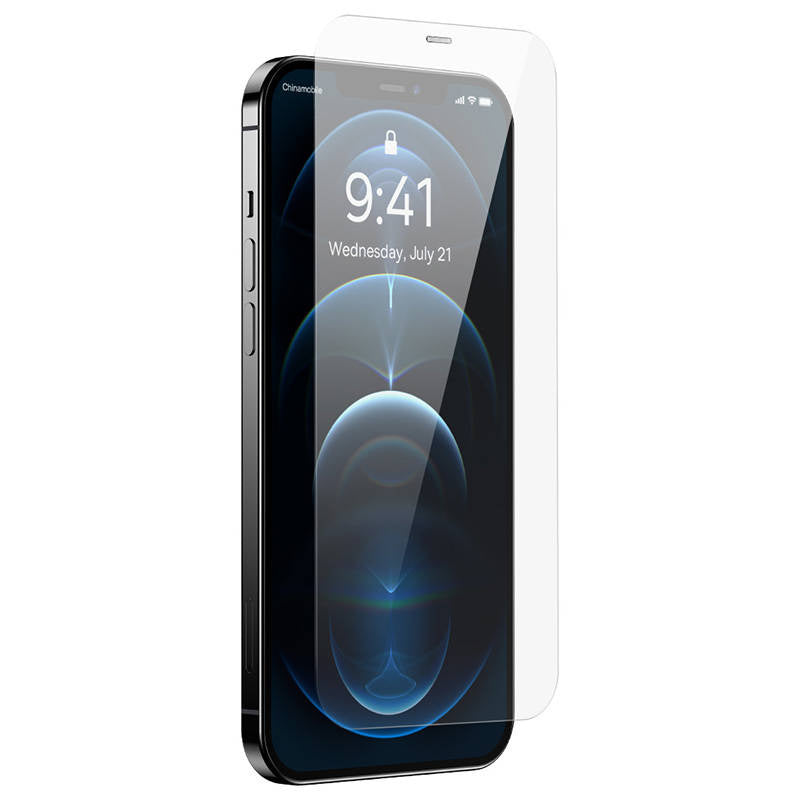 Baseus Schott HD Tempered Glass with dust filter 0.3mm for iPhone 12 Pro Max - Product Image 4