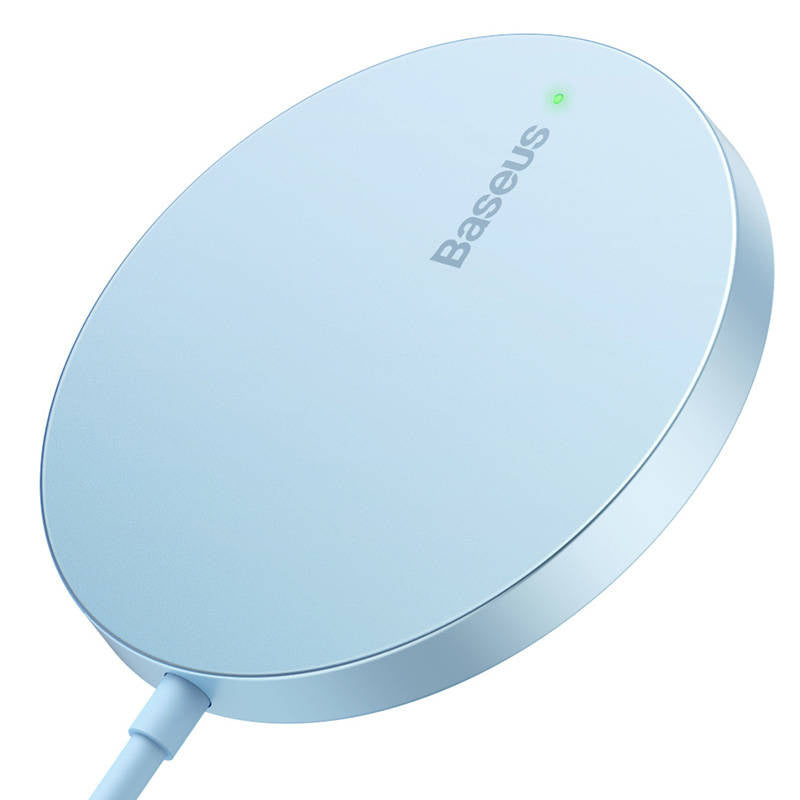 Magnetic Wireless Charger Baseus Simple Mini 3 15W (Blue) - Product Image 2