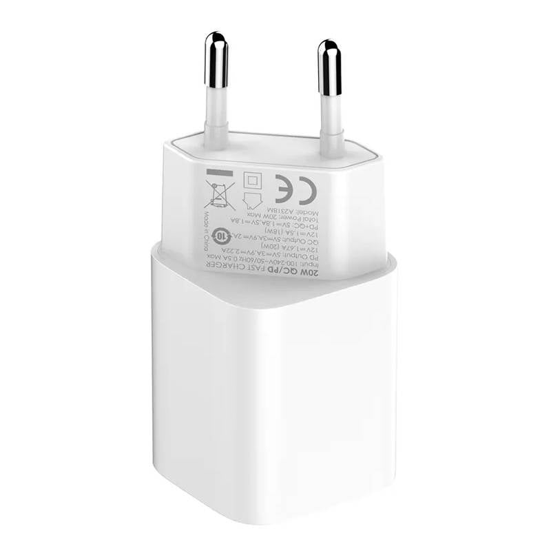 Wall charger LDNIO A2318M USB, USB-C + USB-C - Lightning Cable - Product Image 3