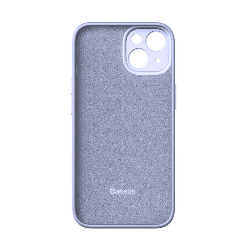 Baseus Liquid Silica Gel Case for iPhone 14 Plus (lavender)+ tempered glass + cleaning kit - Product Image 6