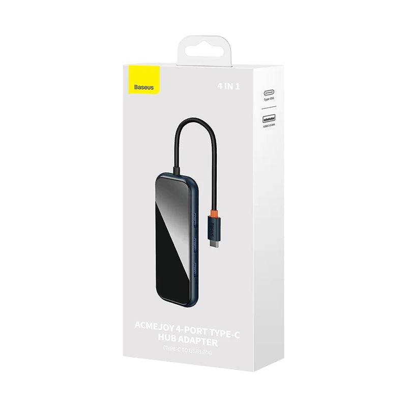 Adapter 4w1 Baseus Hub USB-C na 4xUSB 3.0 (Dark Grey) - Product Image 10