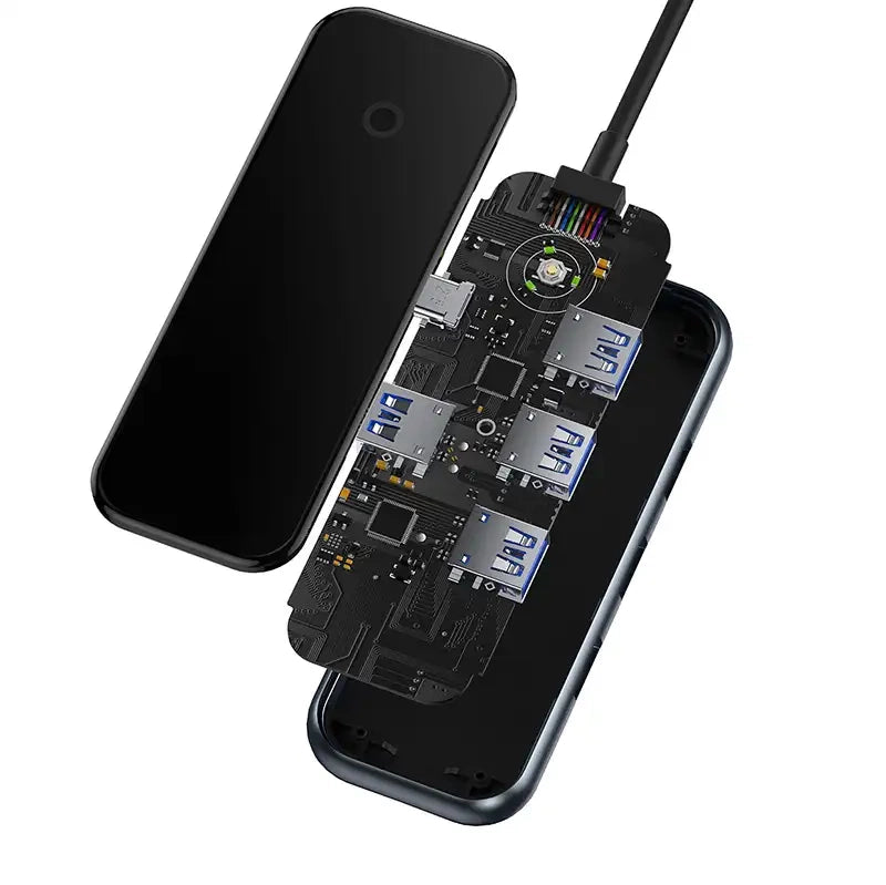 Adapter 4w1 Baseus Hub USB-C na 4xUSB 3.0 (Dark Grey) - Product Image 7