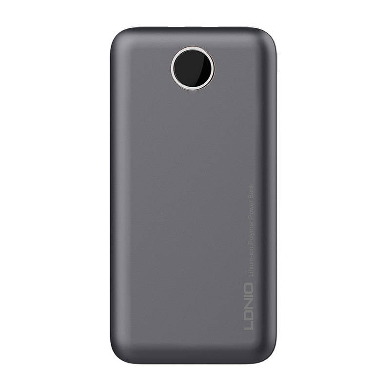 Powerbank LDNIO PQ10, 2xUSB, 22.5W, 10000mah (Grey) - Product Image 1