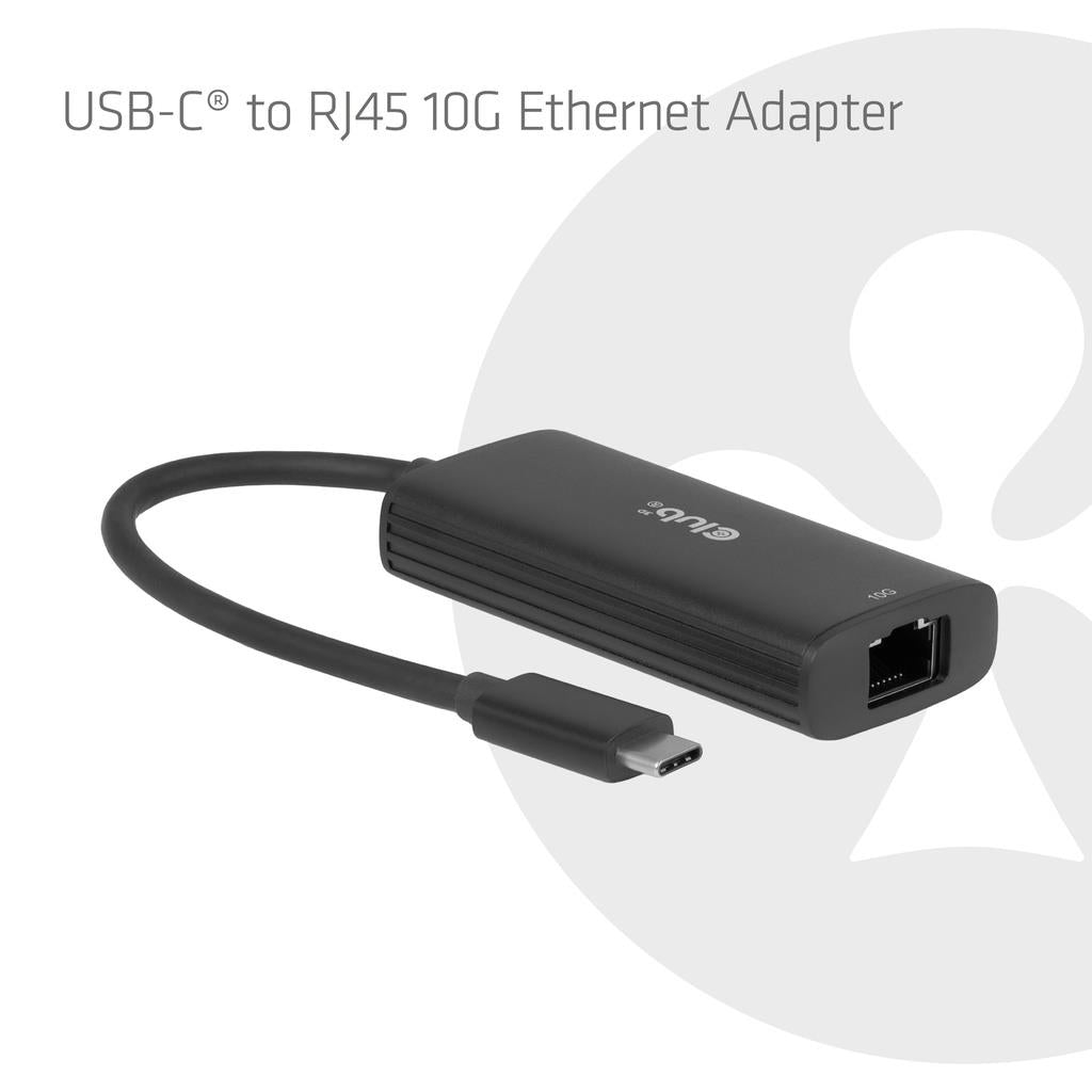 I/O ADAPTER USB-C TO RJ45/10G M/F CAC-2531 CLUB3D